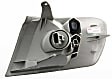 2001 Toyota Corolla - 7-Piece Kit Front Primed Bumper Cover,  Includes (1) Bumper Cover, (2) Corner Light, (2) Fog Light, and (2) Headlight