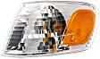 6-Piece Kit Driver and Passenger Side Halogen Headlight, With bulb(s), OE Replacement, Includes (2) Corner Light, (2) Fog Light and (2) Headlight