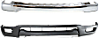 2003 Toyota Tacoma - 2-Piece Kit Front Bumper, 4WD, Chrome, Includes (1) Bumper and (1) Valance