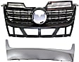 2-Piece Kit Grille Trim, Lower, Chrome, Includes (1) Grille Assembly and (1) Grille Trim