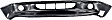 1999 Dodge Dakota - 2-Piece Kit Front Bumper, For Models With 2-Piece Bumper, Painted Black, Includes (1) Bumper and (1) Bumper Cover