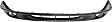 1999 Dodge Dakota - 2-Piece Kit Front Bumper, For Models With 2-Piece Bumper, Painted Black, Includes (1) Bumper and (1) Bumper Cover