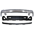 3-Piece Kit, Front Bumper, Chrome, Includes (1) Bumper and (2) Valance