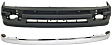 1998-2000 Toyota Tacoma - 2-Piece Kit Front, Driver or Passenger Side Bumper Trim, Chrome, Includes (1) Bumper Trim and (1) Valance