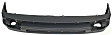 1998-2000 Toyota Tacoma - 2-Piece Kit Front, Driver or Passenger Side Bumper Trim, Chrome, Includes (1) Bumper Trim and (1) Valance