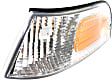 1998-2011 Ford Crown Victoria - 2-Piece Kit Driver Side Halogen Headlight, With bulb(s), OE Replacement, Includes (1) Corner Light and (1) Headlight