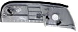 1998-2011 Ford Crown Victoria - 2-Piece Kit Driver Side Halogen Headlight, With bulb(s), OE Replacement, Includes (1) Corner Light and (1) Headlight