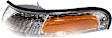 1998-2011 Ford Crown Victoria - 2-Piece Kit Driver Side Halogen Headlight, With bulb(s), OE Replacement, Includes (1) Corner Light and (1) Headlight