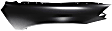 2008 Chevrolet Impala - 4-Piece Kit Front, Driver and Passenger Side Fender, Includes (2) Fender and (2) Fender Liner