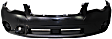 3-Piece Kit, Front Primed Bumper Cover, Includes (1) Bumper Cover and (2) Headlight