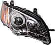 3-Piece Kit, Front Primed Bumper Cover, Includes (1) Bumper Cover and (2) Headlight