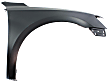 2012 Volkswagen Passat - 4-Piece Kit Factory Style Hood, Steel, Primed,  Includes (1) Bumper Cover, (2) Fender, and (1) Hood