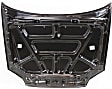 2-Piece Kit Factory Style Hood, Steel, Primed, Includes (1) Hood and (1) Hood Latch