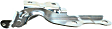 2011 Chevrolet Cruze - 3-Piece Kit Factory Style Hood, Steel, Primed,  Includes (1) Hood and (2) Hood Hinge