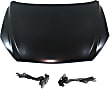 3-Piece Kit Factory Style Hood, Steel, Primed, Includes (1) Hood and (2) Hood Hinge