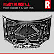 4-Piece Kit Factory Style Hood, Steel, Primed, Includes (1) Hood, (2) Hood Hinge, and (1) Hood Latch
