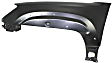 4-Piece Kit, Front, Driver and Passenger Side Fender, Includes (2) Fender and (2) Fender Liner