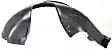 2001-2003 BMW 525i - 4-Piece Kit, Front, Driver and Passenger Side Fender, Includes (2) Fender and (2) Fender Liner