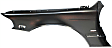 2001-2003 BMW 525i - 4-Piece Kit, Front, Driver and Passenger Side Fender, Includes (2) Fender and (2) Fender Liner
