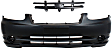 2-Piece Kit, Front Primed Bumper Cover, Includes (1) Bumper Cover and (1) Grille