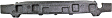 4-Piece Kit, Front Primed Bumper Cover, Includes (1) Bumper Absorber, (1) Bumper Cover, (1) Bumper Grille, and (1) Bumper Reinforcement
