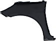 2012-2013 Hyundai Accent - 4-Piece Kit, Front Primed Bumper Cover, Includes (1) Bumper Cover, (2) Fender, and (1) Grille