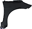 2012-2013 Hyundai Accent - 4-Piece Kit, Front Primed Bumper Cover, Includes (1) Bumper Cover, (2) Fender, and (1) Grille