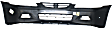 2001 Honda Accord - 3-Piece Kit Front Primed Bumper Cover, Coupe,  Includes (1) Bumper Cover and (2) Headlight