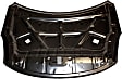 5-Piece Kit Factory Style Hood, 4-Door, Sedan, Steel, Primed, Includes (1) Bumper Cover, (1) Grille, (2) Headlight, and (1) Hood