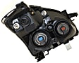 2010-2012 Nissan Altima - 4-Piece Kit Driver and Passenger Side Halogen Headlight, With bulb(s), OE Replacement, Sedan, Includes (1) Bumper Cover, (1) Grille Assembly and (2) Headlight