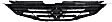 2010-2012 Nissan Altima - 4-Piece Kit Driver and Passenger Side Halogen Headlight, With bulb(s), OE Replacement, Sedan, Includes (1) Bumper Cover, (1) Grille Assembly and (2) Headlight