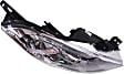 2010-2012 Nissan Altima - 4-Piece Kit Driver and Passenger Side Halogen Headlight, With bulb(s), OE Replacement, Sedan, Includes (1) Bumper Cover, (1) Grille Assembly and (2) Headlight