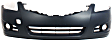 2012 Nissan Altima - 2-Piece Kit Front Primed Bumper Cover, Sedan,  Includes (1) Bumper Cover and (1) Grille