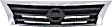2013-2015 Nissan Altima - 4-Piece Kit Driver and Passenger Side Halogen Headlight, With bulb(s), Sedan, OE Replacement, Includes (1) Bumper Cover, (1) Grille Assembly and (2) Headlight