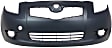 2008 Toyota Yaris - 3-Piece Kit Front Primed Bumper Cover, Hatchback,  Includes (1) Bumper Cover, (1) Bumper Grille, and (1) Grille