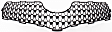 2008 Toyota Yaris - 3-Piece Kit Front Primed Bumper Cover, Hatchback,  Includes (1) Bumper Cover, (1) Bumper Grille, and (1) Grille