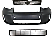 2008 Scion xB Base - 3-Piece Kit Front Primed Bumper Cover,  Includes (1) Bumper Cover, (1) Bumper Grille, and (1) Grille