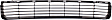 2008 Scion xB Base - 3-Piece Kit Front Primed Bumper Cover,  Includes (1) Bumper Cover, (1) Bumper Grille, and (1) Grille