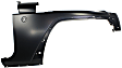 4-Piece Kit, Front, Driver and Passenger Side Fender, Includes (2) Fender and (2) Fender Liner
