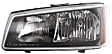 2004 Chevrolet Silverado 1500 - 4-Piece Kit Driver and Passenger Side Halogen Headlight, With bulb(s), OE Replacement,  Includes (2) Headlight and (2) Turn Signal Light