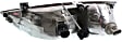 1998 Ford Windstar - 4-Piece Kit Driver and Passenger Side Halogen Headlight, With bulb(s), OE Replacement,  Includes (2) Corner Light and (2) Headlight