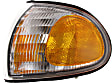 1995-1997 Ford Windstar - 4-Piece Kit Driver and Passenger Side Halogen Headlight, With bulb(s), OE Replacement, Includes (2) Headlight and (2) Corner Light