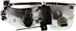 1995-1997 Ford Windstar - 4-Piece Kit Driver and Passenger Side Halogen Headlight, With bulb(s), OE Replacement, Includes (2) Headlight and (2) Corner Light