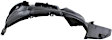 4-Piece Kit, Front, Driver and Passenger Side Fender, Includes (2) Fender and (2) Fender Liner