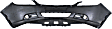2014 Buick Verano - 6-Piece Kit Front Primed Bumper Cover, Includes (1) Bumper Cover, (2) Fender, (2) Headlight, and (1) Hood