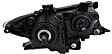 2010 Toyota Venza - 3-Piece Kit Driver and Passenger Side Halogen Headlight, With bulb(s), OE Replacement,  Includes (1) Bumper Cover and (2) Headlight