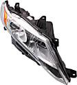 2010 Toyota Venza - 3-Piece Kit Driver and Passenger Side Halogen Headlight, With bulb(s), OE Replacement,  Includes (1) Bumper Cover and (2) Headlight