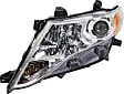 2010 Toyota Venza - 3-Piece Kit Driver and Passenger Side Halogen Headlight, With bulb(s), OE Replacement,  Includes (1) Bumper Cover and (2) Headlight