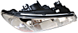 2003 Acura TL Base - 4-Piece Kit Front Primed Bumper Cover,  Includes (1) Bumper Cover, (1) Grille, and (2) Headlight