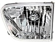 4-Piece Kit, Driver and Passenger Side Halogen Headlight, With bulb(s), OE Replacement, Includes (2) Corner Light and (2) Headlight